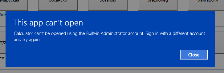 Error opening default Windows 10 App – IT Wiz Technology Blog